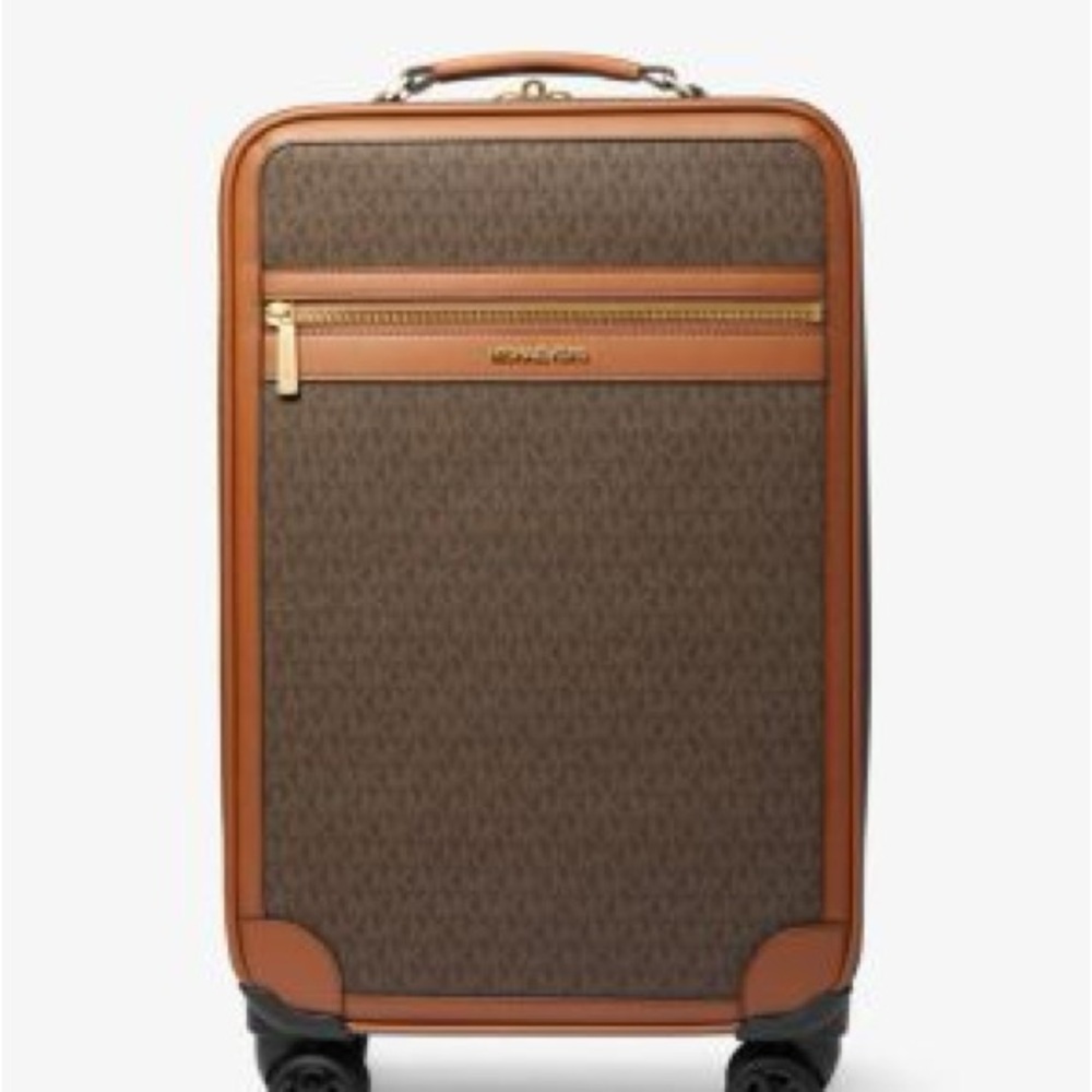 Michael Kors Brown and Tan Travel Bag
